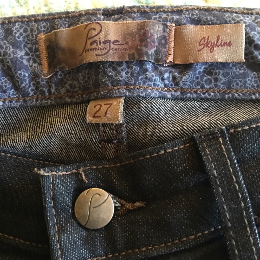 Paige jeans size 27